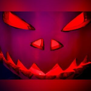 RARE Vintage 1990s Halloween Trendmasters Lighted Blow Mold 🎃 Jack O Lantern